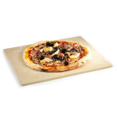 Dynamic Core Pizza Stone Made of Refractory Clay, 43 x 35 x 1.2 cm (per 4 pcs), BC-ACC-7127