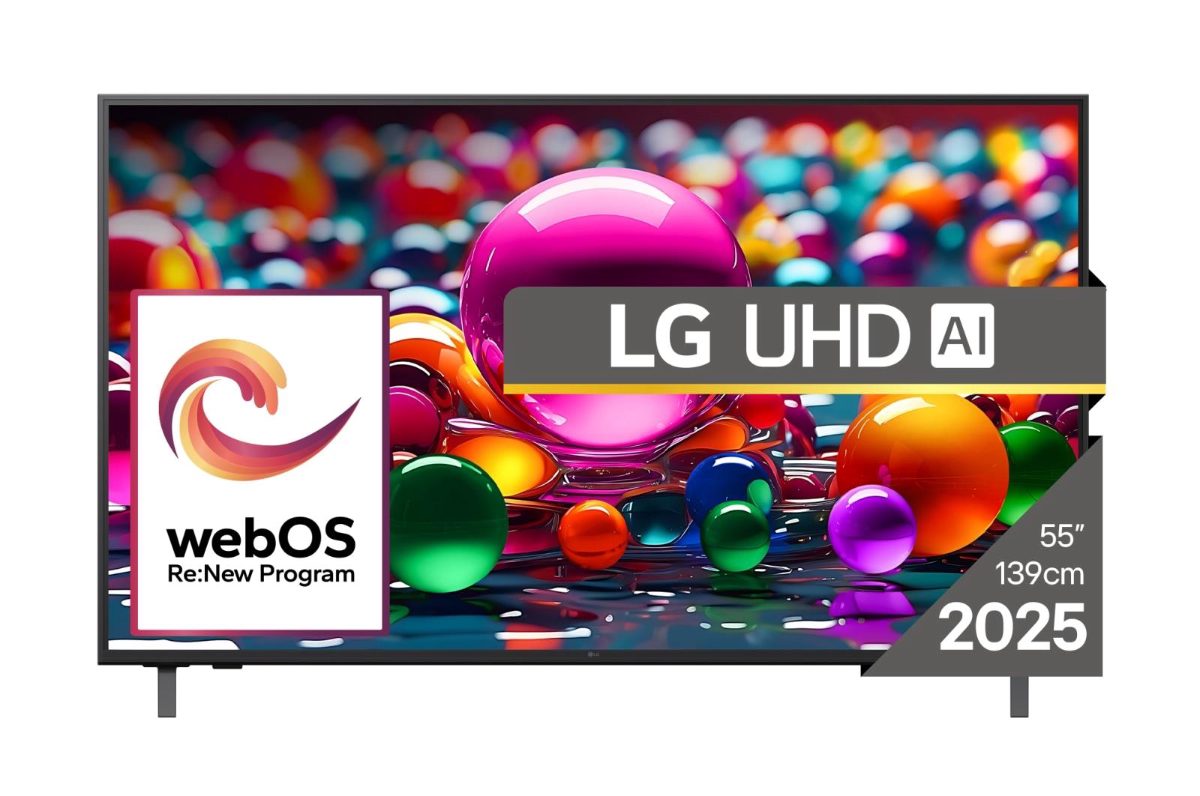 TV Set, LG, 55", 4K/Smart, 3840x2160, Wireless LAN, Bluetooth, webOS, 55UA75003LA
