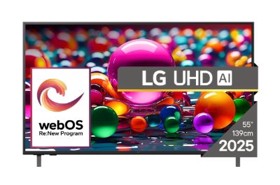 TV Set, LG, 55", 4K/Smart, 3840x2160, Wireless LAN, Bluetooth, webOS, 55UA75003LA