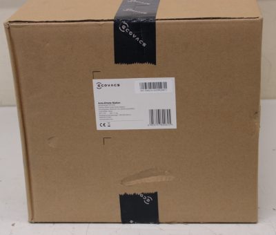 Ecovacs, Auto-Empty Station in White for OZMO T8 Series and N8/T9 Series incl. 2 dust bags, White