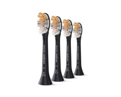 Sonicare A3 Premium All-in-One zobu birstes uzgalis, 4gab, melns