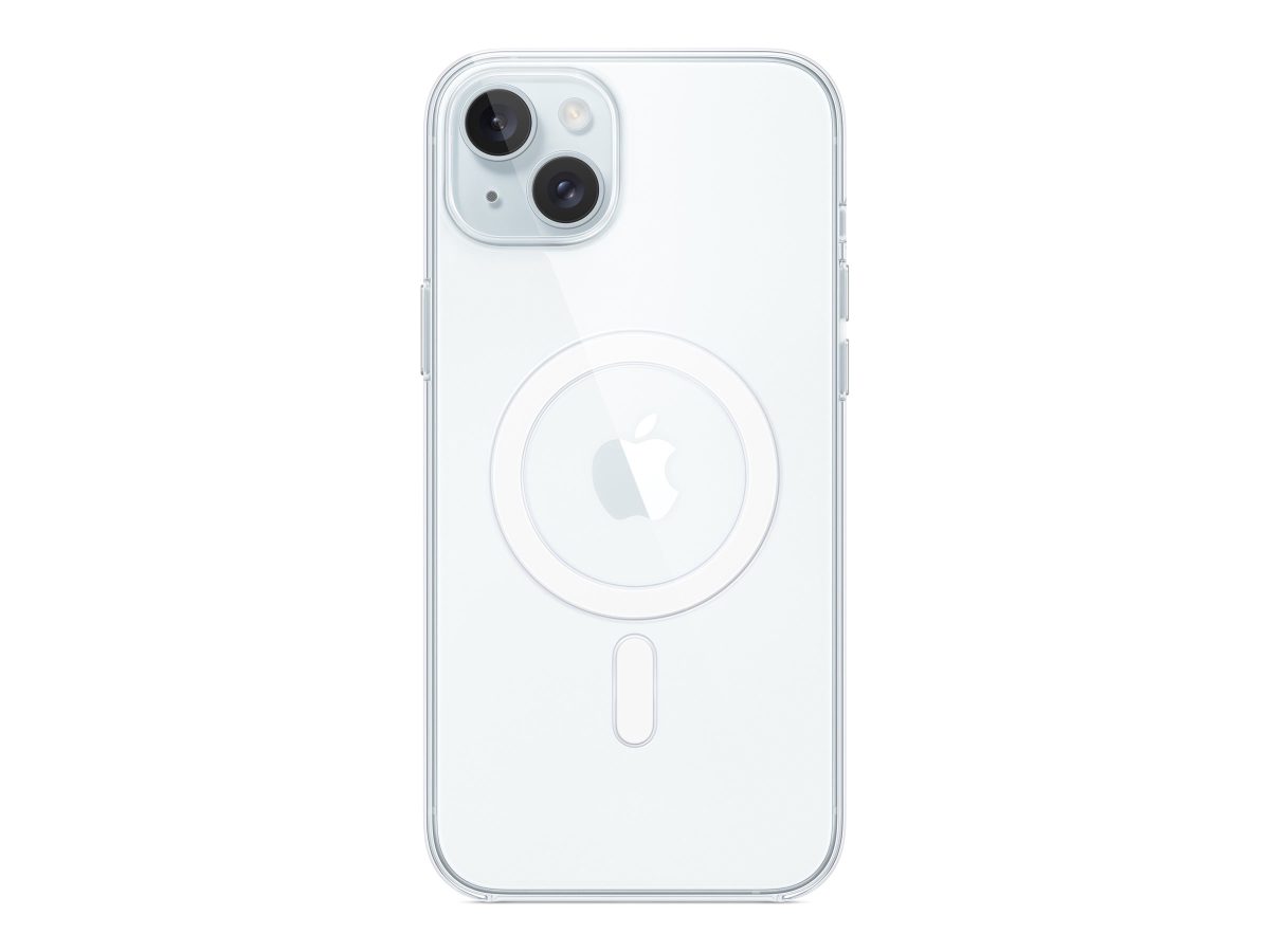 Apple iPhone 15 Plus Clear Case with MagSafe, Apple