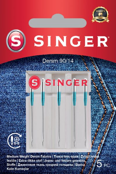 Denim Needle 90/14 5PK