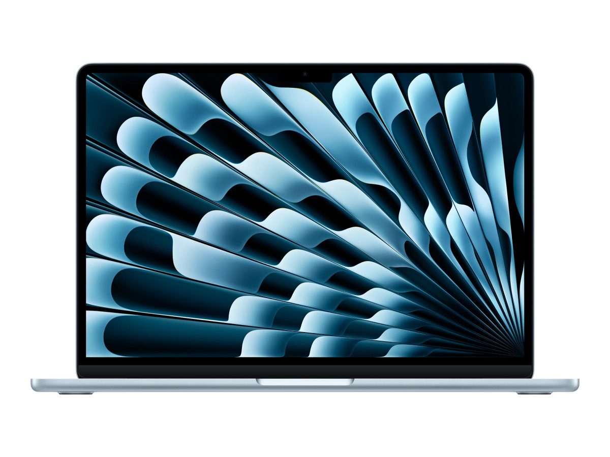 MacBook, Air, Sky Blue, 13.6 ", 2560 x 1664 pixels, Apple M5, 16 GB, Solid-state drive capacity 1000 GB, Apple M5 chip 10-core CPU/10-core GPU, macOS, 802.11ax, Bluetooth version 6.0, Keyboard language Swedish, Keyboard backlit