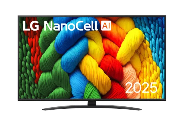LG 50NANO81A3A | 50 | Smart TV | webOS 25 | UHD | Black