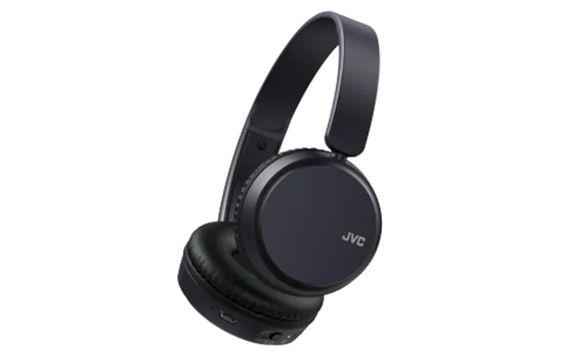 JVC on-ear austiņas ar bluetooth, melnas