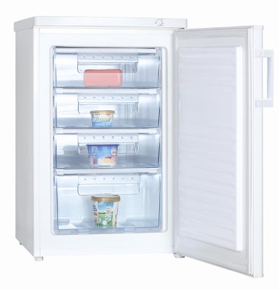 Freezer, GODFSC085TW9E, Energy efficiency class E, Upright, Free standing, Height 85 cm, Total net capacity 91 L, White
