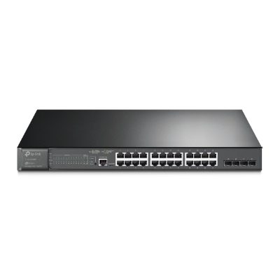 L2 Managed Switch, TL-SG3428MP, Managed L2+, Rackmountable, SFP ports quantity 4, Power supply type Single
