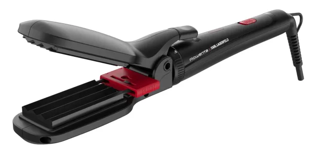 Rowenta Hair styler | CF422LF0 X KARL LAGERFELD Infinite Looks | Temperature (max) 190 °C | Number of heating levels 1 | 48 W | Black/Red