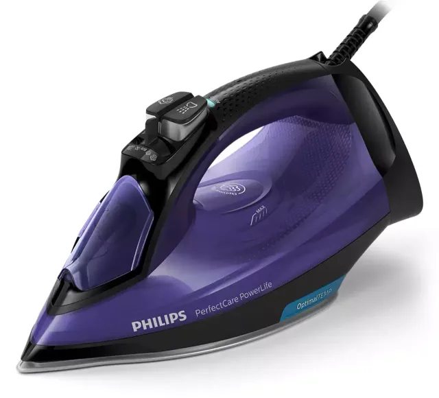Philips | GC3925/30 | Steam Iron | 2500 W | Water tank capacity 300 ml | Continuous steam 45 g/min | Purple