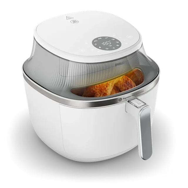 Philips 3000. sērijas karstā gaisa katls , 1700W, 6.2l , balts