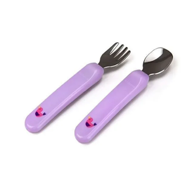 Kidsme karotīte un dakšiņa, Lavander, no 6 mēn.