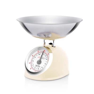 Kitchen scale, ETA577790040 Storio, Maximum weight (capacity) 5 kg, Graduation 25 g, Beige