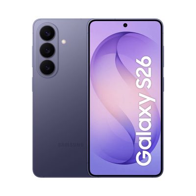 Galaxy, S26, Cobalt Violet, 6.3 ", Dynamic AMOLED 2X, 1080 x 2340 pixels, Exynos, 2600, Internal RAM 12 GB, 512 GB, Dual SIM, 3G, 4G, 5G, Main camera resolution 50 MP, Secondary camera resolution 10 MP, Android, 16, 4300 mAh