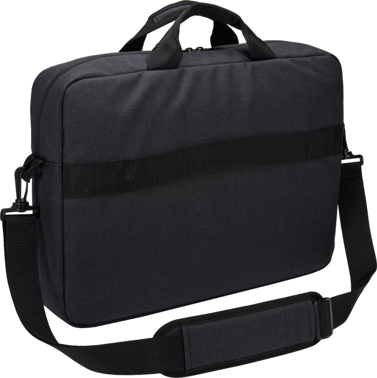 Huxton, Fits up to size 16 ", Laptop attaché, Shoulder strap, Black