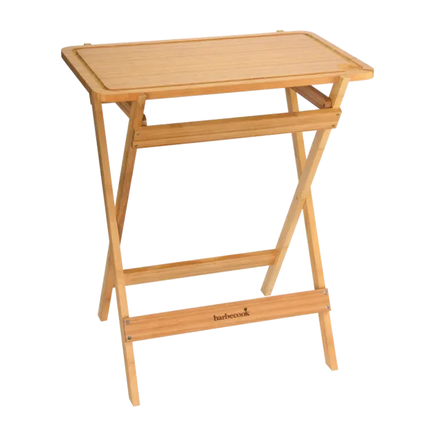 Barbecook | Cutting Table Made of Bamboo, 70 x 43 x 81 cm | BC-ACC-7154