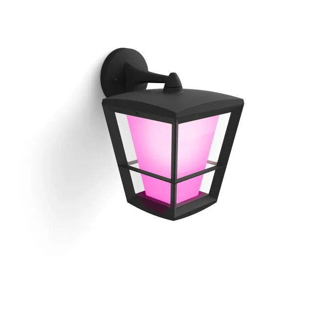 Philips Hue WCA Econic Outdoor Wall Lantern | 15 W | 2000-6500 Hue White Colour Ambiance