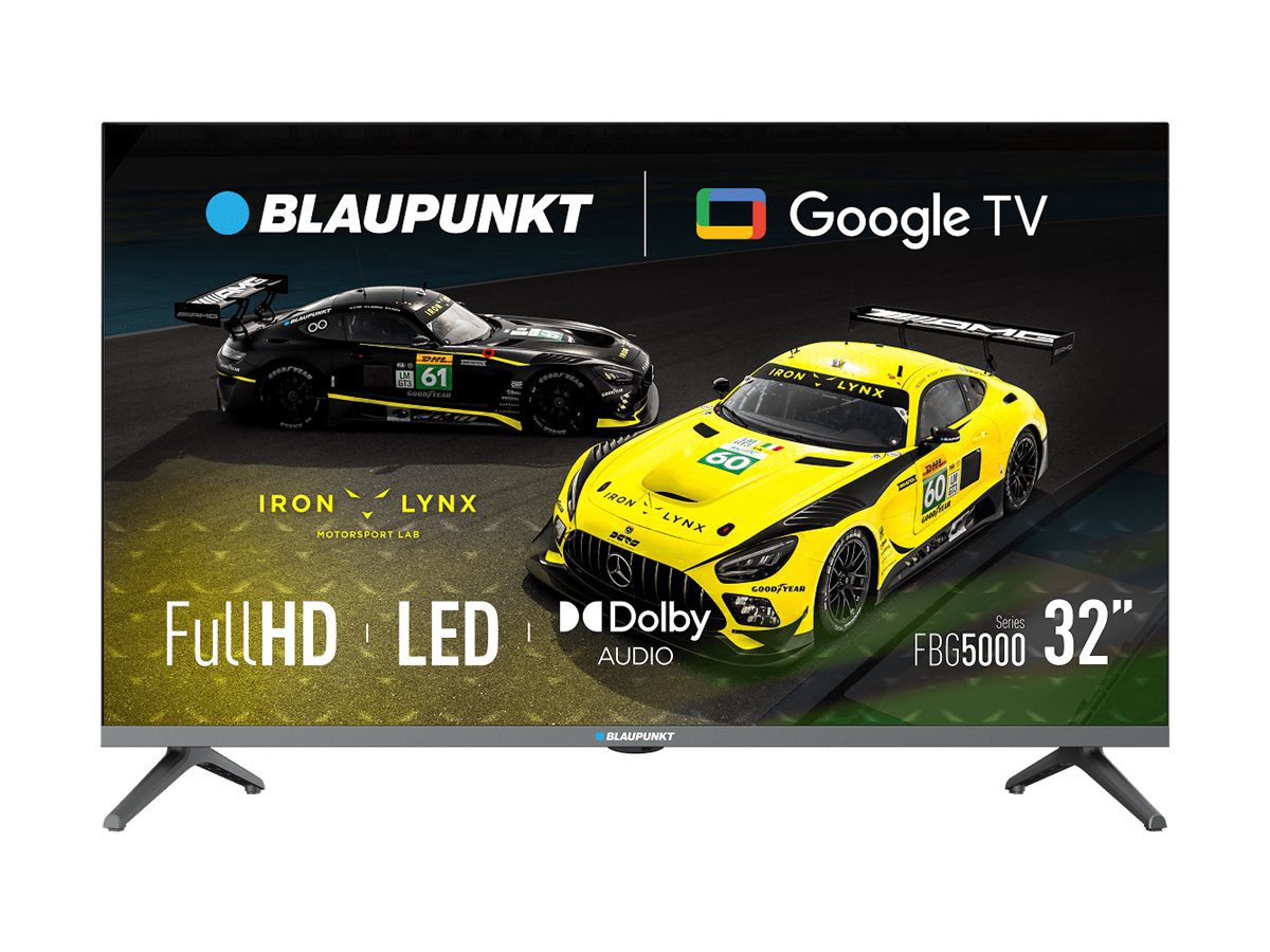 Blaupunkt LED TV, 32FBG5000S, 32, Smart TV, Google TV, Black