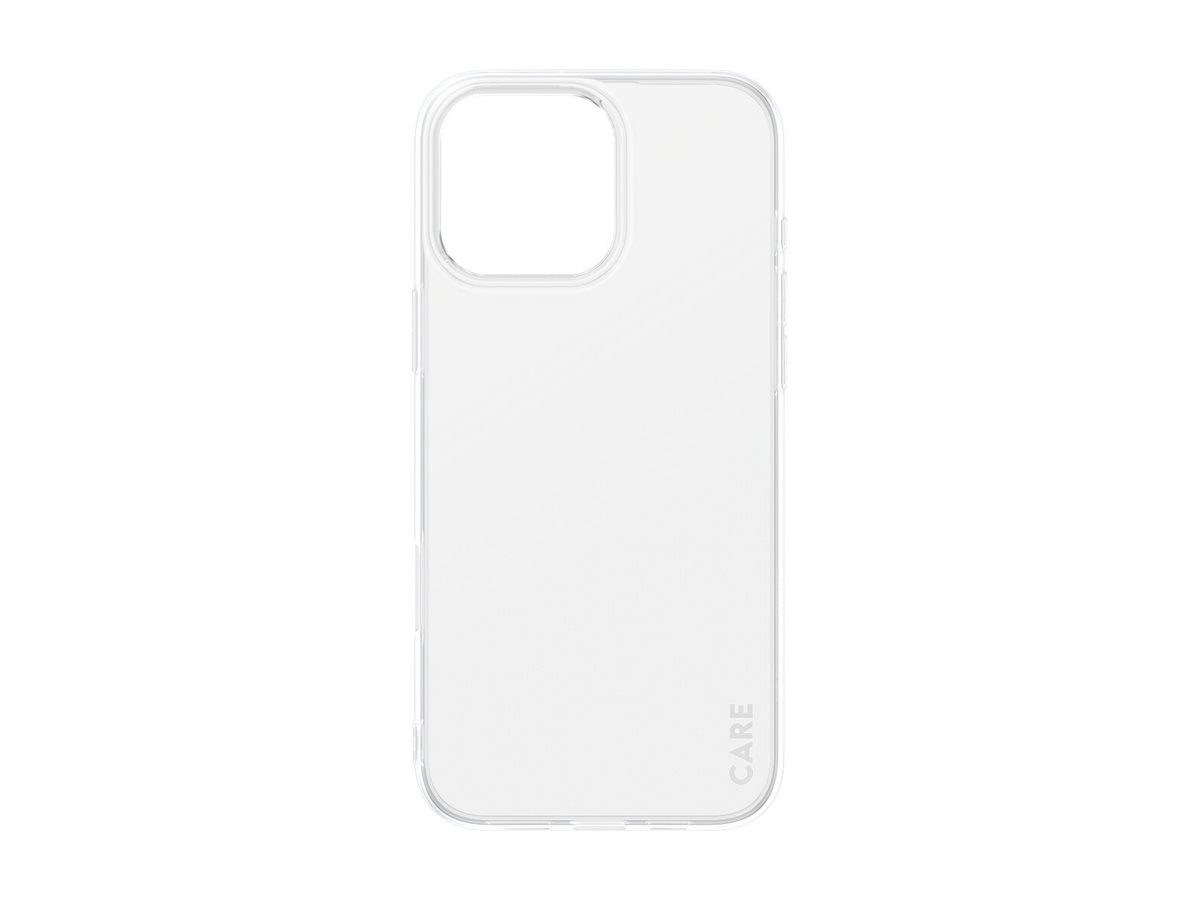 CARE Fashionable Case, Back cover, Apple, iPhone 16 Pro Max, Recycled plastic, Transparent, X-Ray Soft Basic