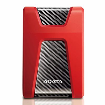 External HDD, ADATA, 2TB, USB 3.1, Colour Red, AHD650-2TU31-CRD