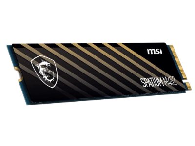 SSD, MSI, 150xTBW rating, MTBF 1500000 h, Read speed 3600 MB/s, Write speed 3100 MB/s, NVMe Yes, PCI Express 4.0, M.2, 500 GB, SPATIUM M452, S78-440K210-P83