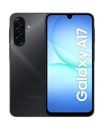 Galaxy, A17, Black, 6.7 ", Super AMOLED, 1080 x 2340 pixels, Exynos, 1330, Internal RAM 4 GB, 128 GB, MicroSD, Dual SIM, 3G, 4G, 5G, Main camera resolution 50 MP, Secondary camera resolution 5 MP, Android, 5000 mAh