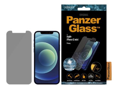 Apple, For iPhone 12 Mini, Tempered Glass, Transparent, Privacy glass