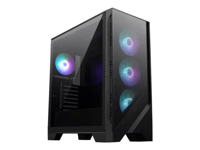 MSI PC Case | MAG FORGE 321R AIRFLOW | Side window | Black | Mid-Tower | ATX