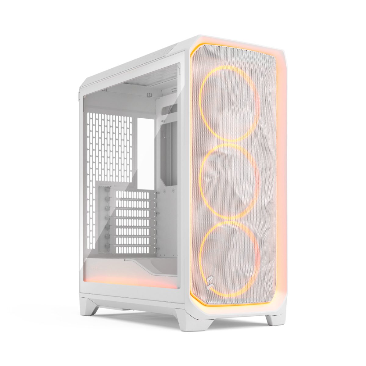 Fractal Design Meshify 3, Ambience Pro RGB White TG Clear Tint, ATX