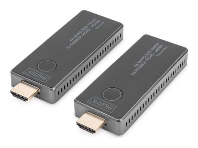 4K Wireless Video Extender, 30 m (HDMI - HDMI), DS-55323, Black/Silver