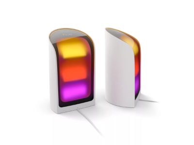 Philips Hue Play Wall Washer, White, EU/UK, 2-pack, 2000-6500 Hue White Colour Ambiance