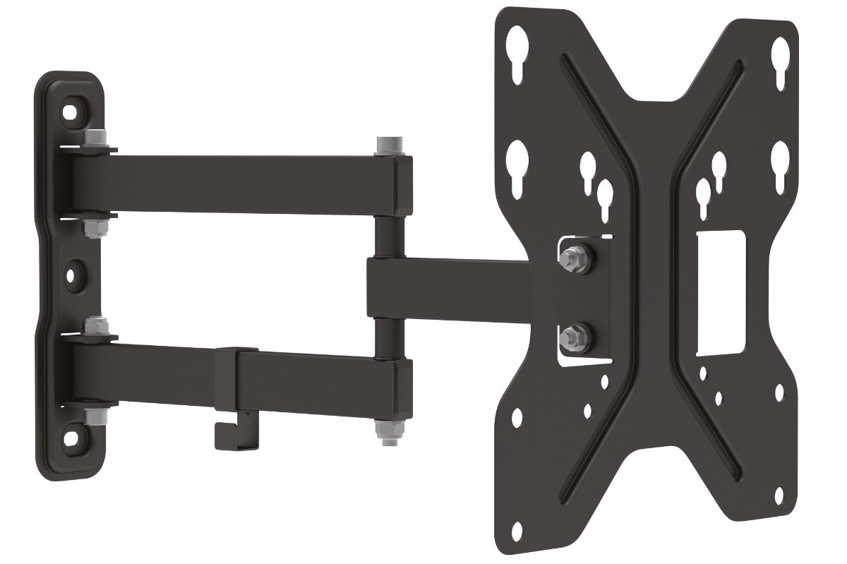 Digitus Wall mount, DA-90357 Universal LED/LCD Monitor Mount, Pan, tilt, 42 ", Maximum weight (capacity) 30 kg, Black