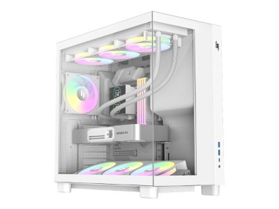 Gamemax Case, NEX C53 WH, ATX/BTF