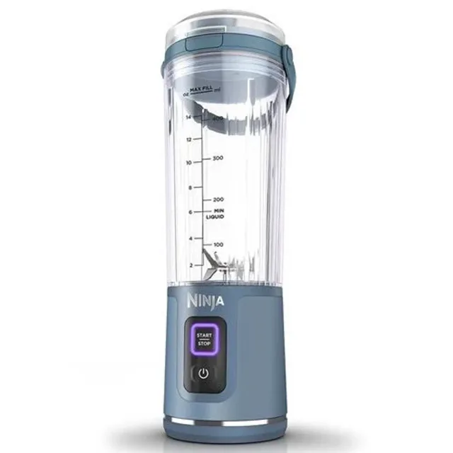 Ninja pārnēsājams bezvadu kokteiļu blenderis, 0.5l, zils