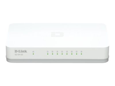 Switch, GO-SW-8G/E, Unmanaged, Desktop, Gigabit Ethernet (copper) ports quantity 8