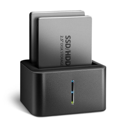 SuperSpeed USB DUAL 2.5" SSD/HDD MINI dock, ADSA-D25