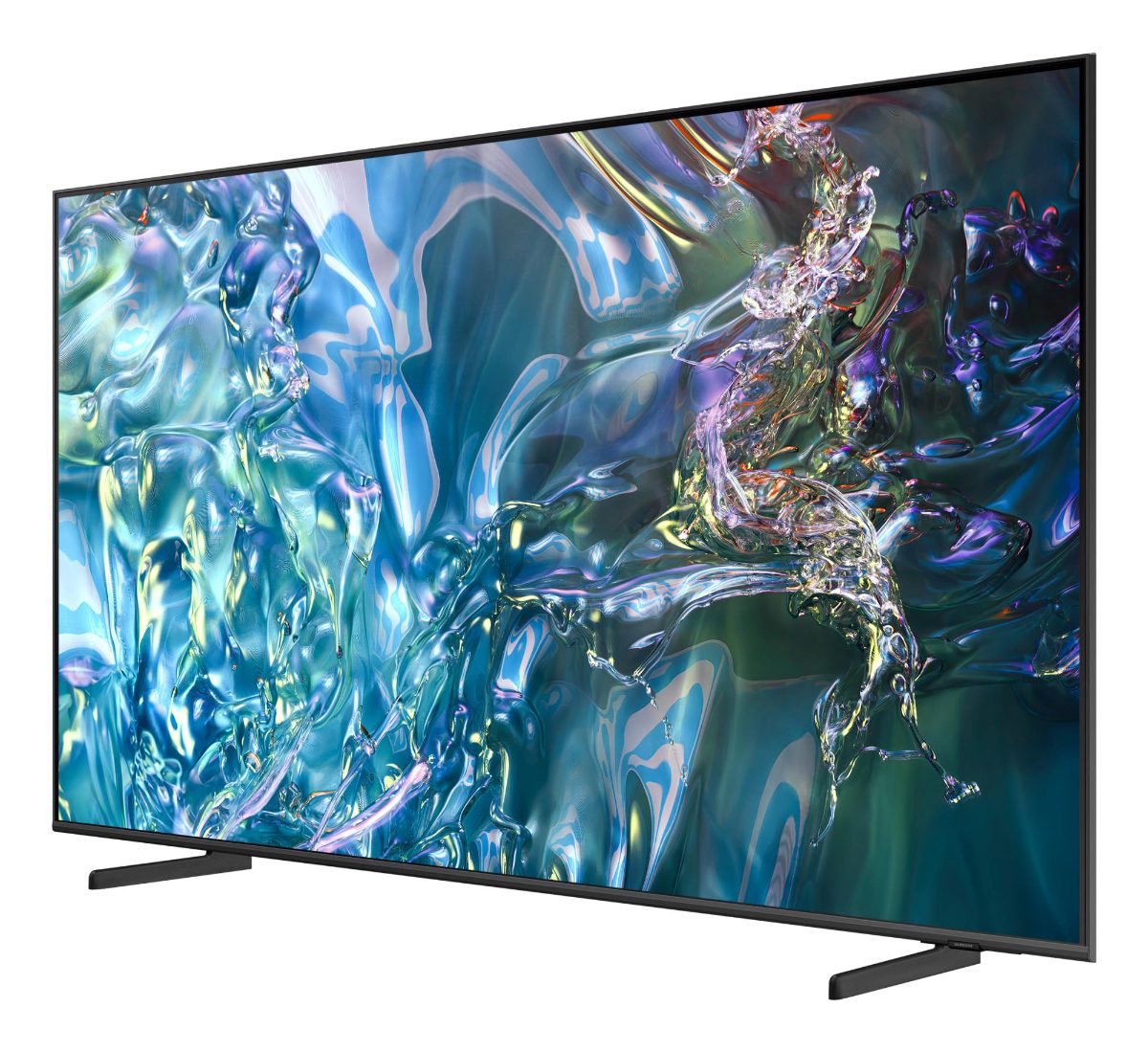TV Set, SAMSUNG, 43", 4K/Smart, QLED, 3840x2160, Wireless LAN, Bluetooth, Tizen, Black, QE43Q60DAUXXH