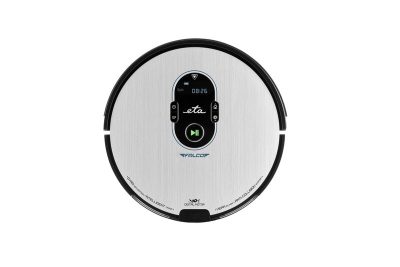 Vacuum cleaner, Falco Smart ETA251590000, Wet&Dry, Operating time (max) 120 min, Lithium Ion, 2400 mAh, Dust capacity 0.6 L, Silver/Black, Battery warranty 24 month(s)