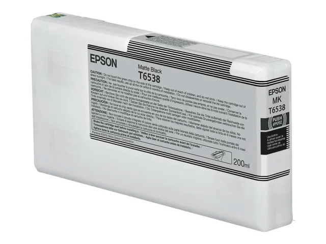 EPSON T65380N Matte Black Ink Cartridge (200ml) | Epson C13T65380N | Epson UltraChrome High Dynamic Range | Matte black