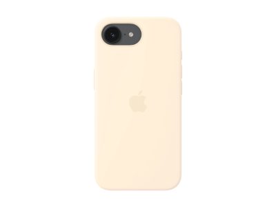 Apple iPhone 17e Silicone Case with MagSafe – Vanilla, Apple