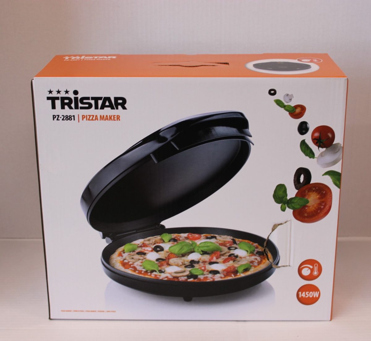 Tristar Pizza maker, PZ-2881, Pizza maker, 1450 W