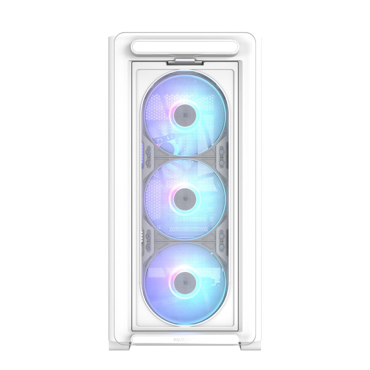 Case, ASUS, A23 PLUS, MidiTower, Case product features Transparent panel, MicroATX, MiniITX, Colour White, A23PLUSTG/ARGBWHITE