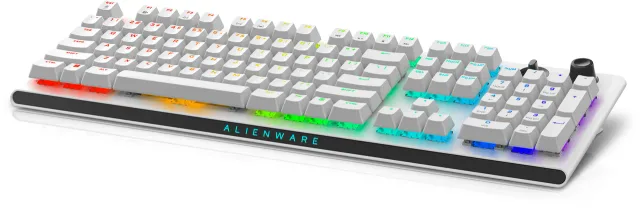 Dell | Alienware Tri-Mode AW920K | Wireless Gaming Keyboard | Wireless | Bluetooth | RGB LED light | Wireless connection | US | CHERRY MX Red | Lunar Light