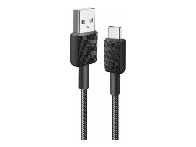 Anker | 322 Nylon Cable, Black | A81H6G11 | USB-A to USB-C
