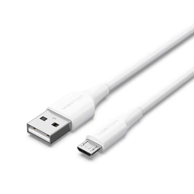 CABLE USB2.0 TO MICRO-B/2M WHITE CTIWH VENTION