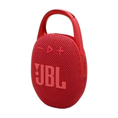 JBL ūdensizturīga portatīvā skanda ar karabīni, sarkans