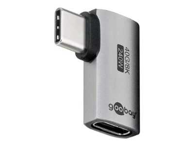 Goobay USB-C Adapter Horizontal 90°, USB4, 74441