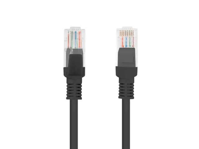 Lanberg | Patchcord CAT.5E UTP Fluke Passed | PCU5-10CC-2000-BK | 20 m | Black