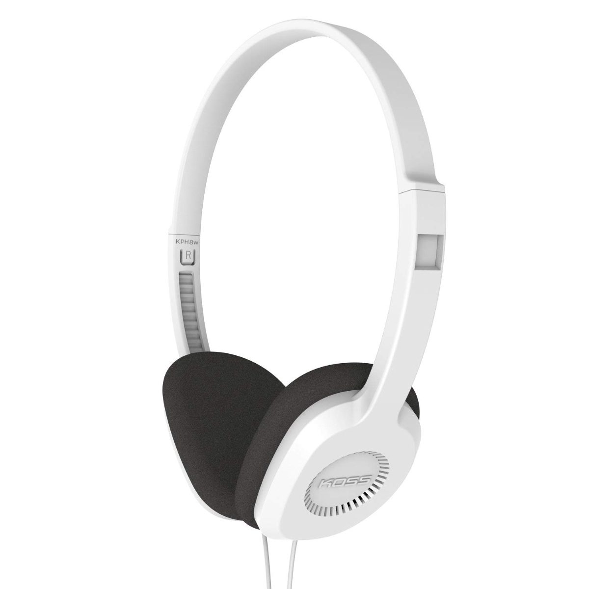 Headphones, KPH8w, Wired, On-Ear, White
