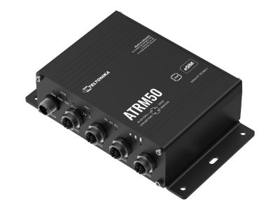 5G Router for Transportation, ATRM50, 802.11ac, 10/100/1000 Mbit/s, Ethernet LAN (RJ-45) ports 3, Mesh Support Yes, MU-MiMO Yes, 5G, Antenna type 4 x SMA for Mobile, 2 x RP-SMA for Wi-Fi, 1 x SMA for GNNS